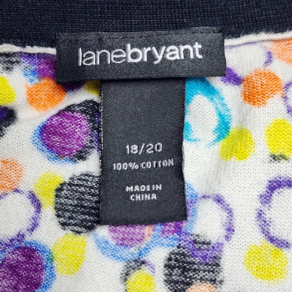 Lane Bryant Colorful Patterned Cardigan - Picture 5 of 5